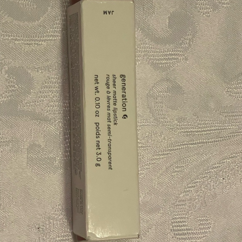 Glossier Sheer Matte Lipstick - JAM - color no longer sold